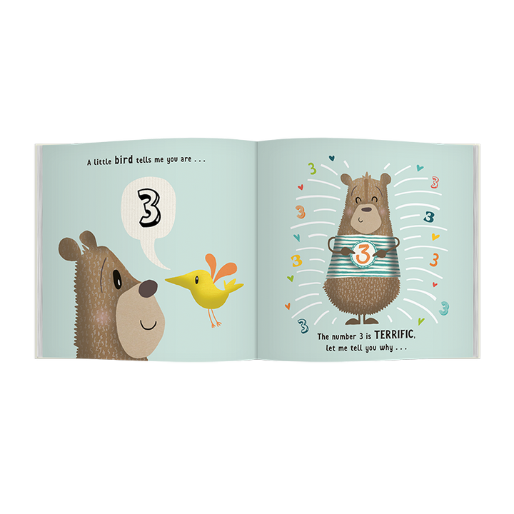 Wow! You're 3 | Age Cards | Age Birthday Cards | Age 3