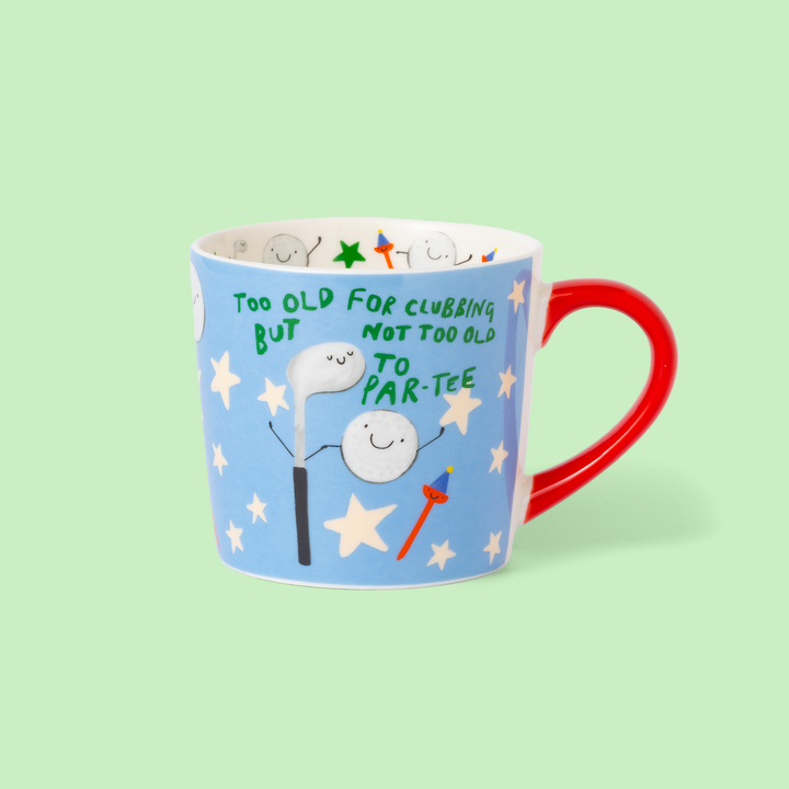 Too Old For Clubbing Mug