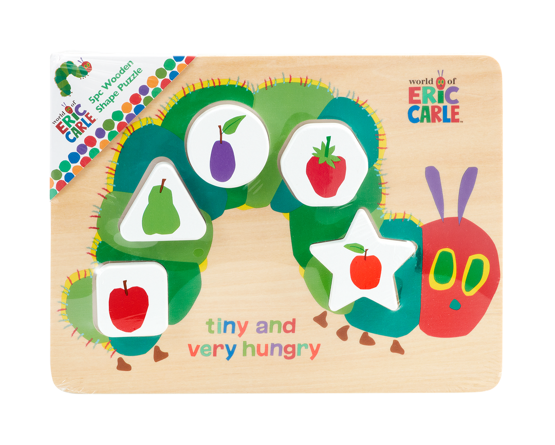 Wooden Shape Puzzle – The Very Hungry Caterpillar