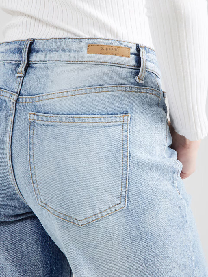 KYJLA LONG JEANS INDIGO BLUE DENIM