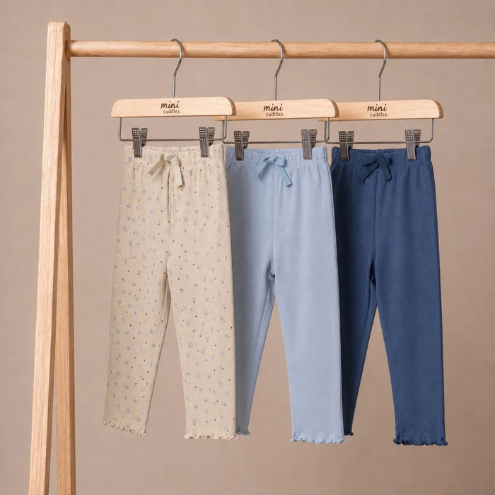 Baby girls floral printed knit bottoms