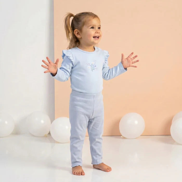 Baby girls floral printed knit bottoms