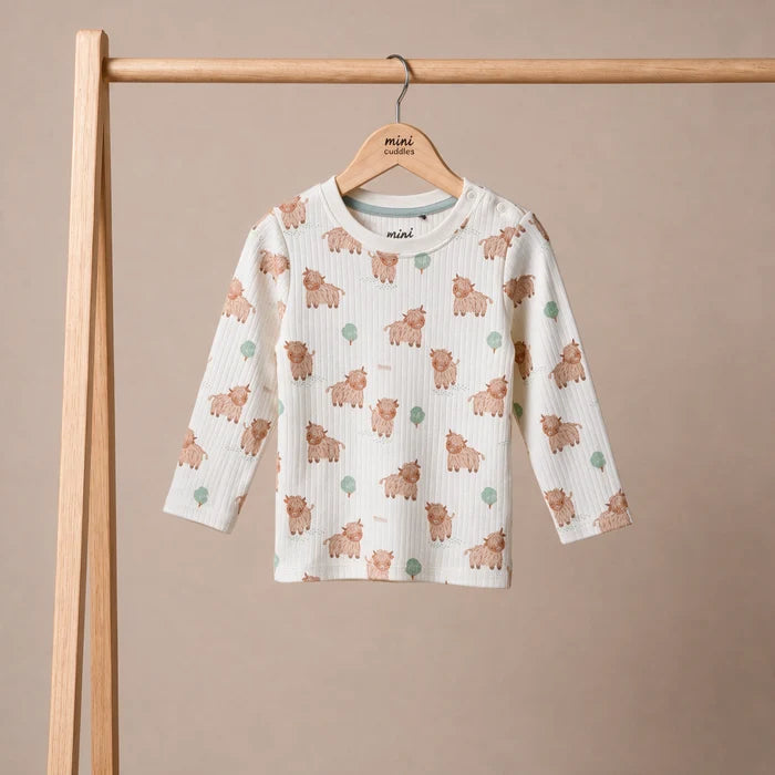 Baby Unisex animal Print & Striped pack of 3 t-shirts