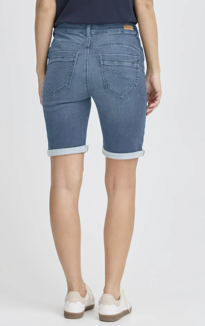 LIGHT BLUE DENIM PAM SHORTS