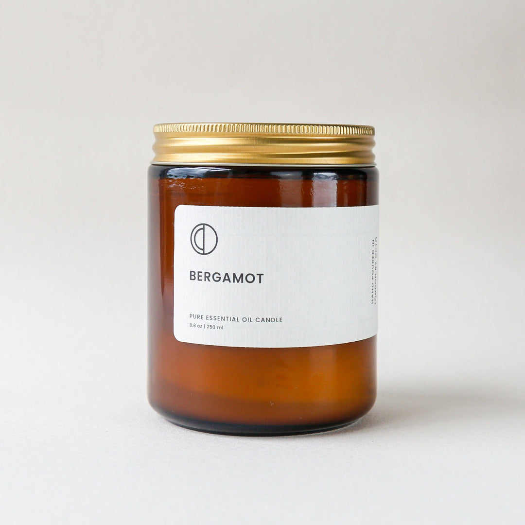 Bergamot candle: 120ml (small)