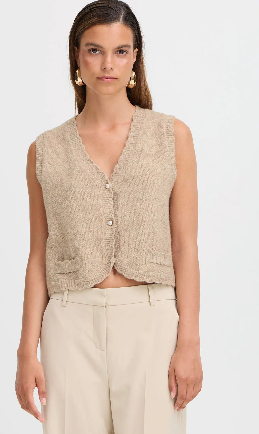 STRING MELANGE NADIKA VEST