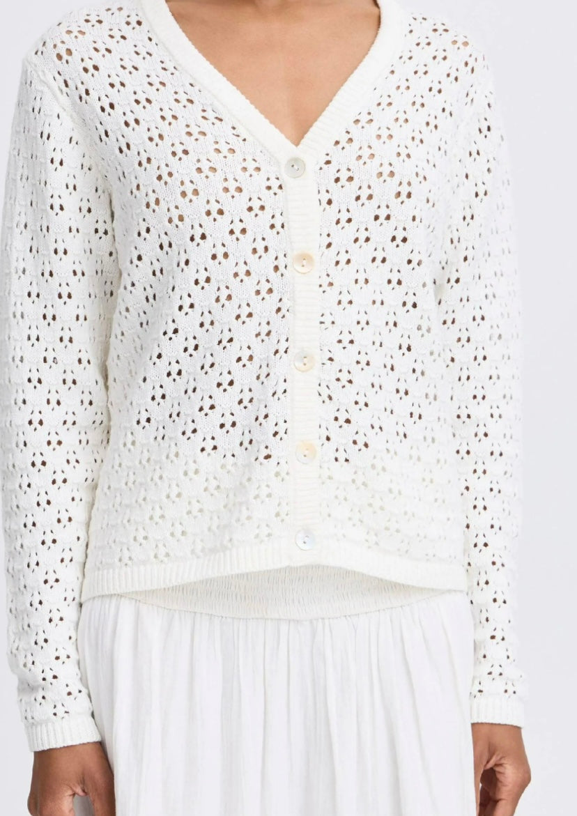 NAJO CARDIGAN MARSHMALLOW