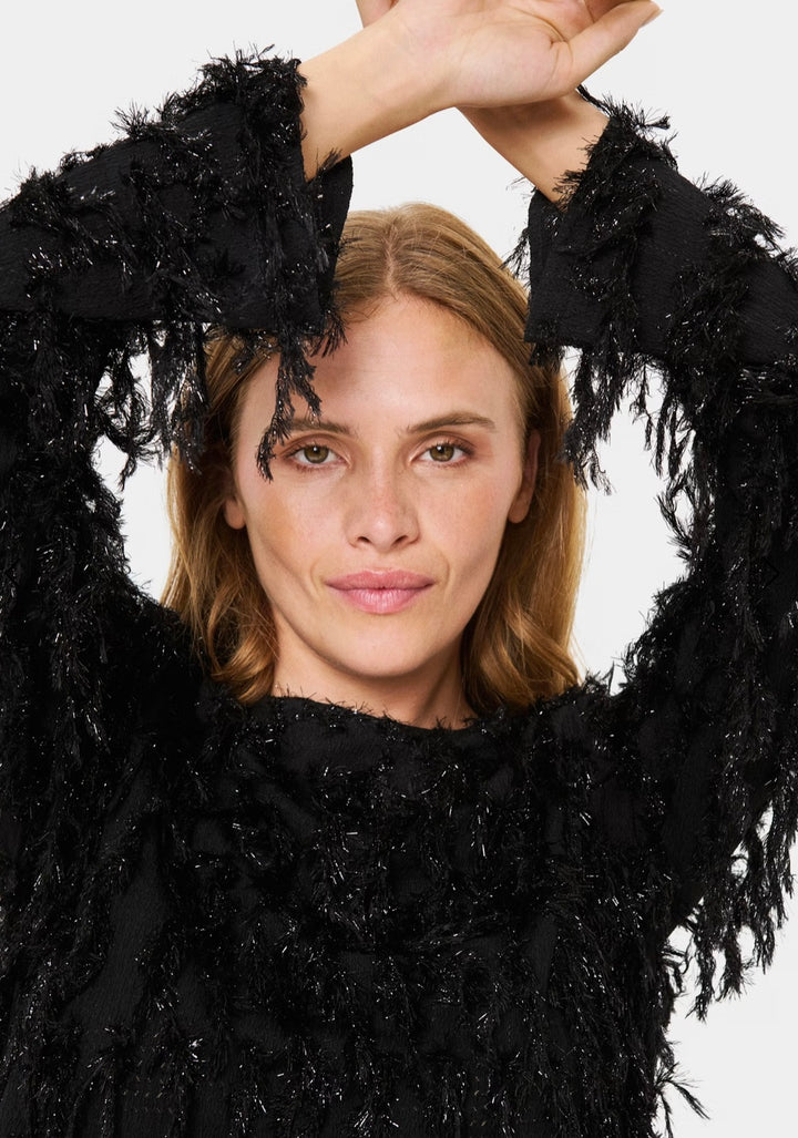 NINETTE SZ  BLOUSE BLACK