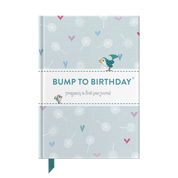 Bump to Birthday Pregnancy Journal - Flower Design