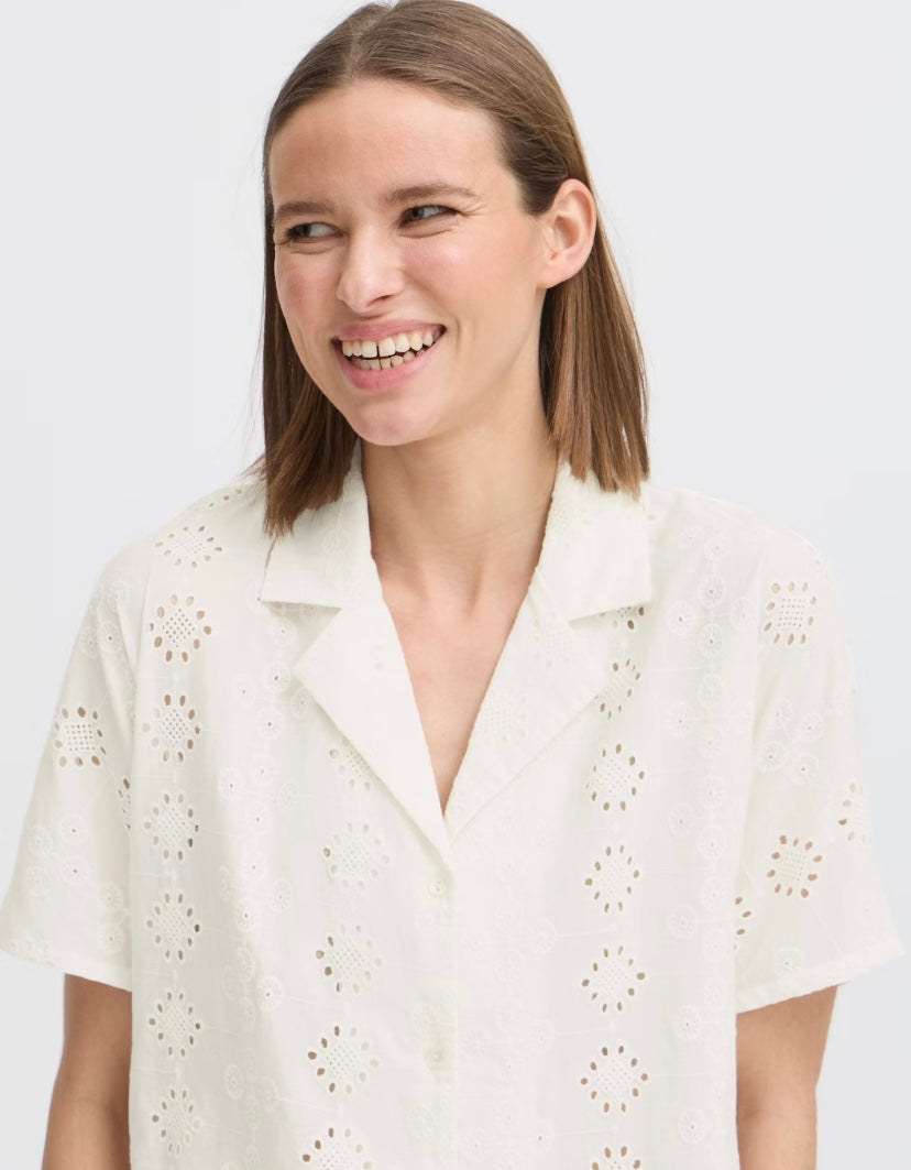 INGENLIS SHIRT MARSHMALLOW
