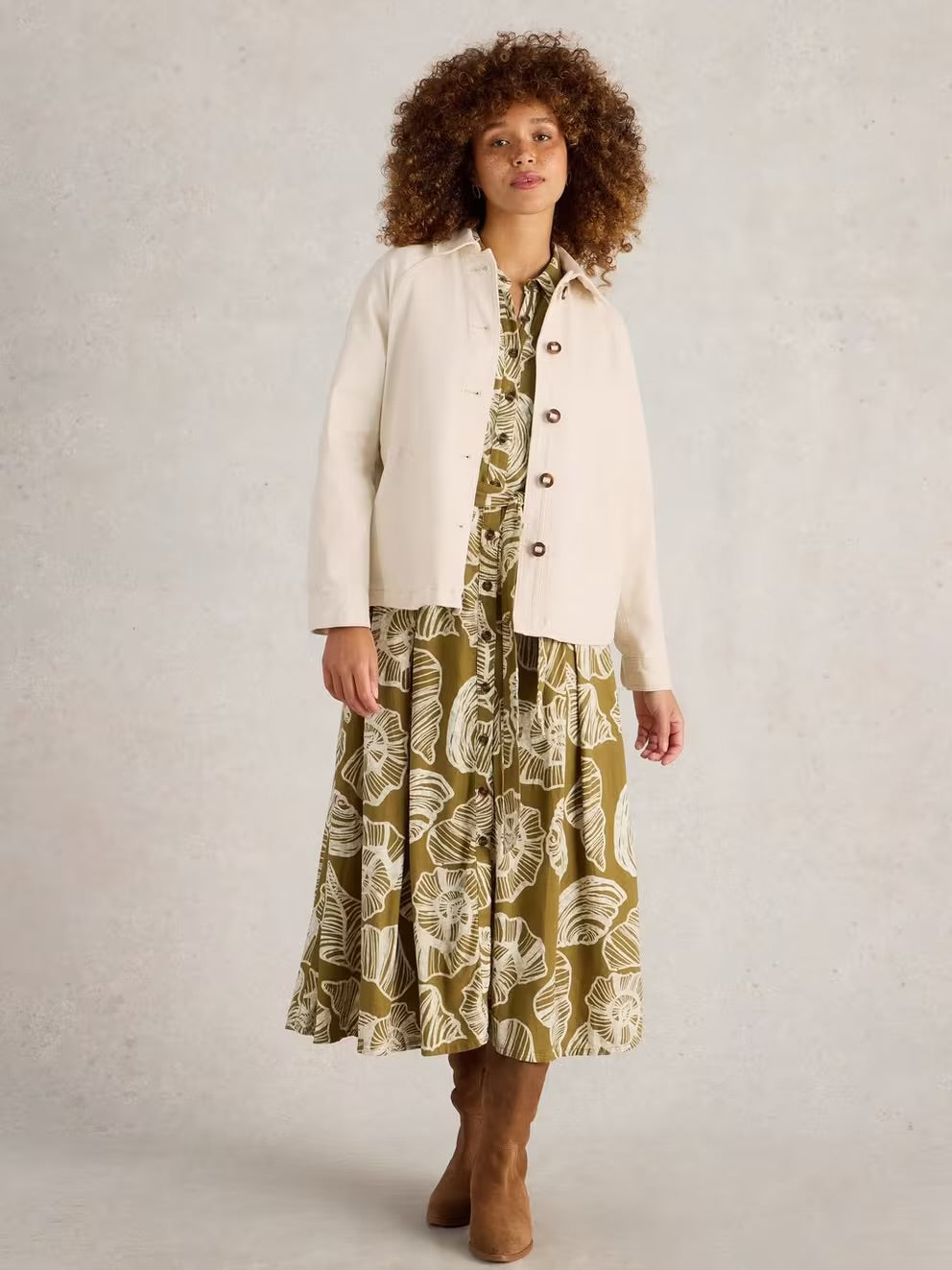 EDEN DENIM JACKET LIGHT NATURAL