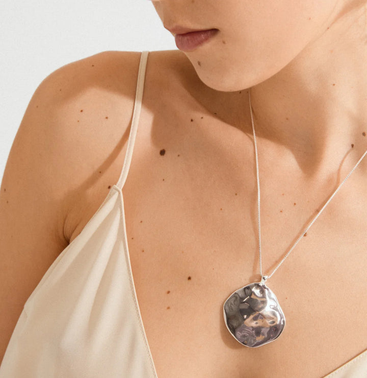 SPARKLE NECKLACE SILVER PLATED