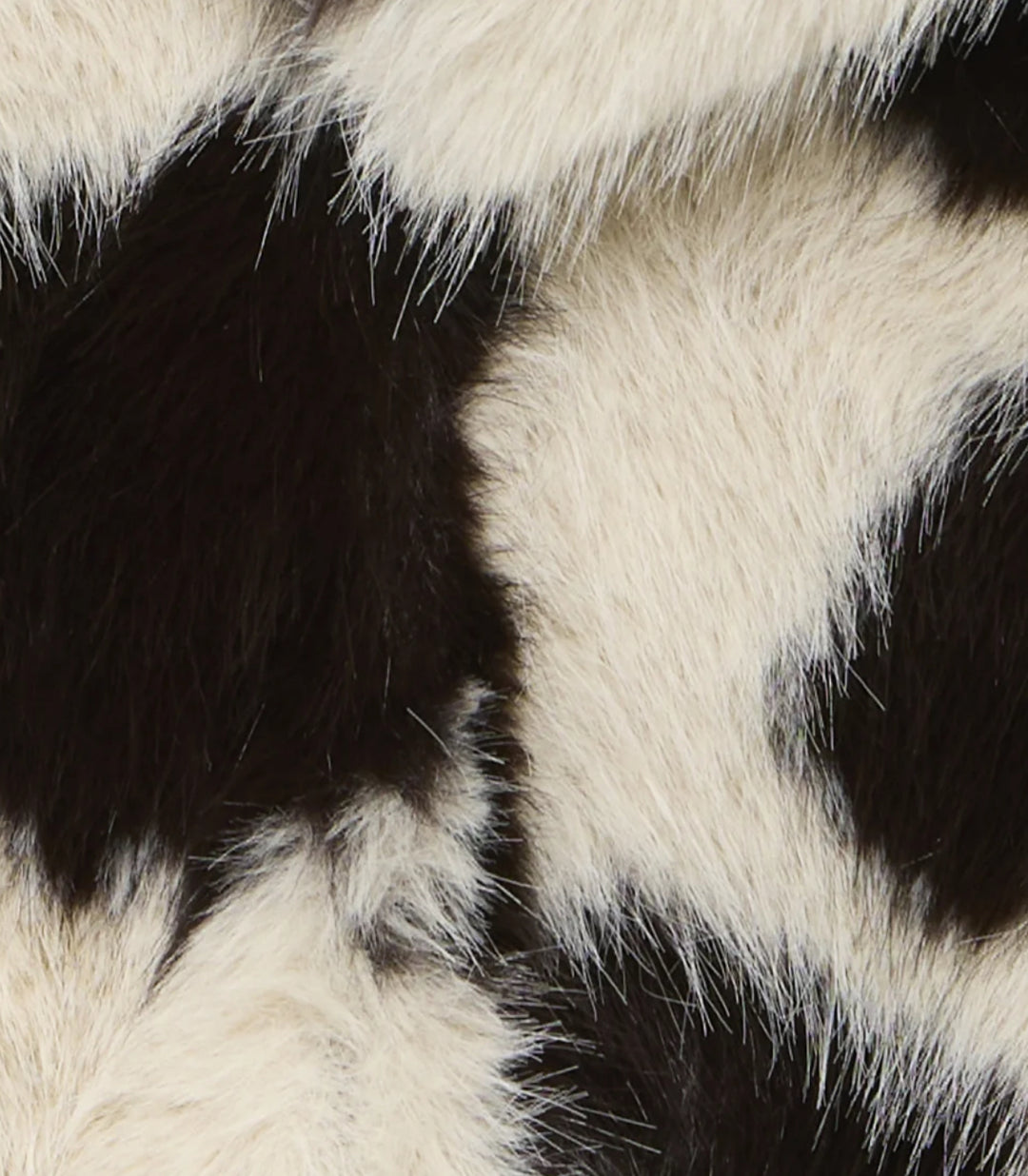 BEMIO COAT BIRK COW FAKE FUR