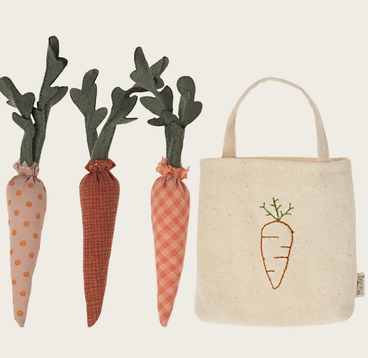 CARROTS IN SHOPPING BAG