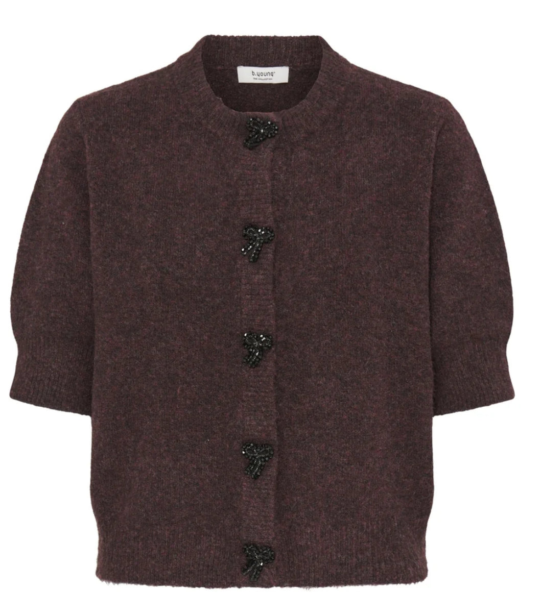 OMEA DECO CARDIGAN PORT ROYALE MELANGE