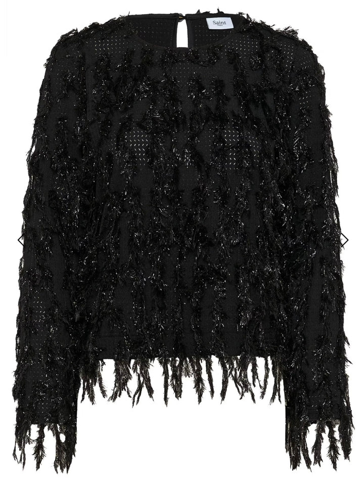 NINETTE SZ  BLOUSE BLACK