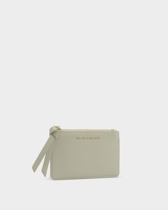 HALLIE COIN AND CARDHOLDER GREEN MIST