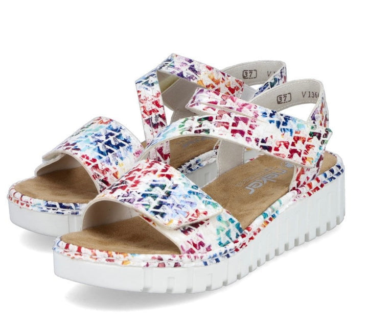 V1364-90 LADIES' SANDALS MULTI SEITL. ANFLECHTER