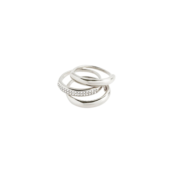 BLOOM SILVER PLATED RING