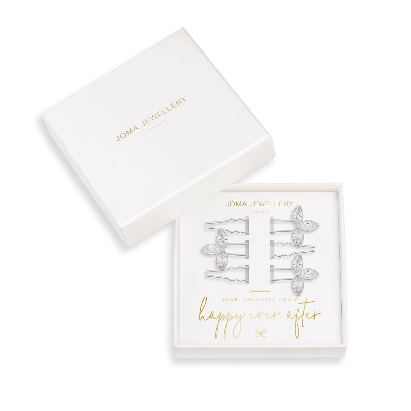 HAPPY EVER AFTER LEAF HAIR SLIDES