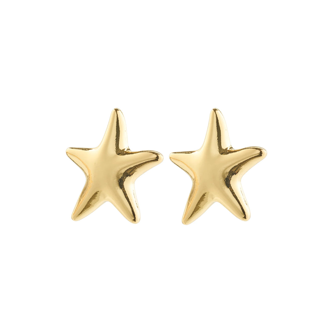 FORCE GOLD PLATED EARRINGS