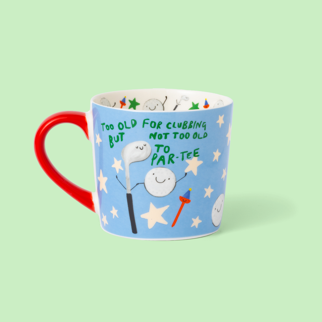 Too Old For Clubbing Mug
