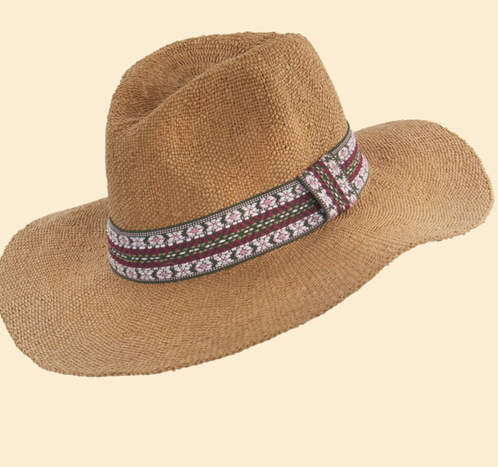 NATASHA DITZY PETAL BAND HAT