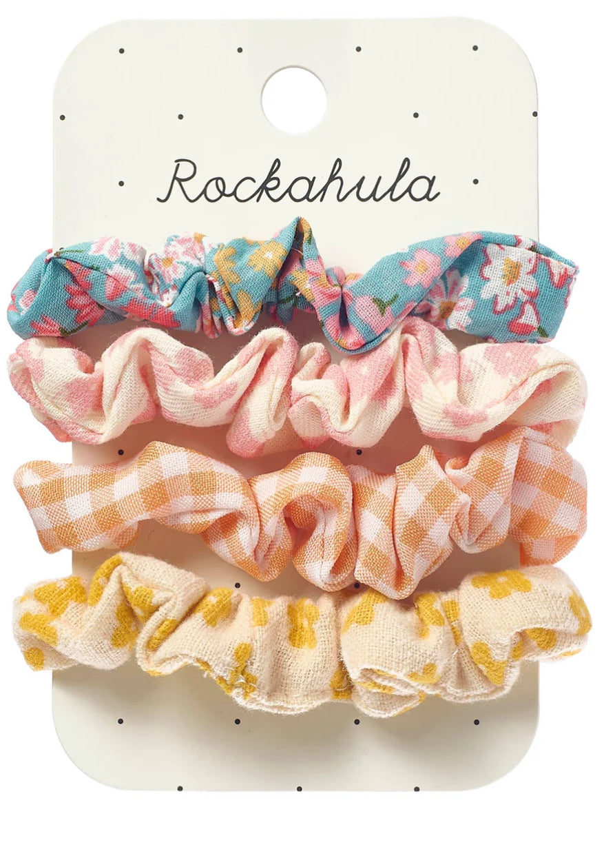 HEIDI FLORAL SCRUNCHIE SET