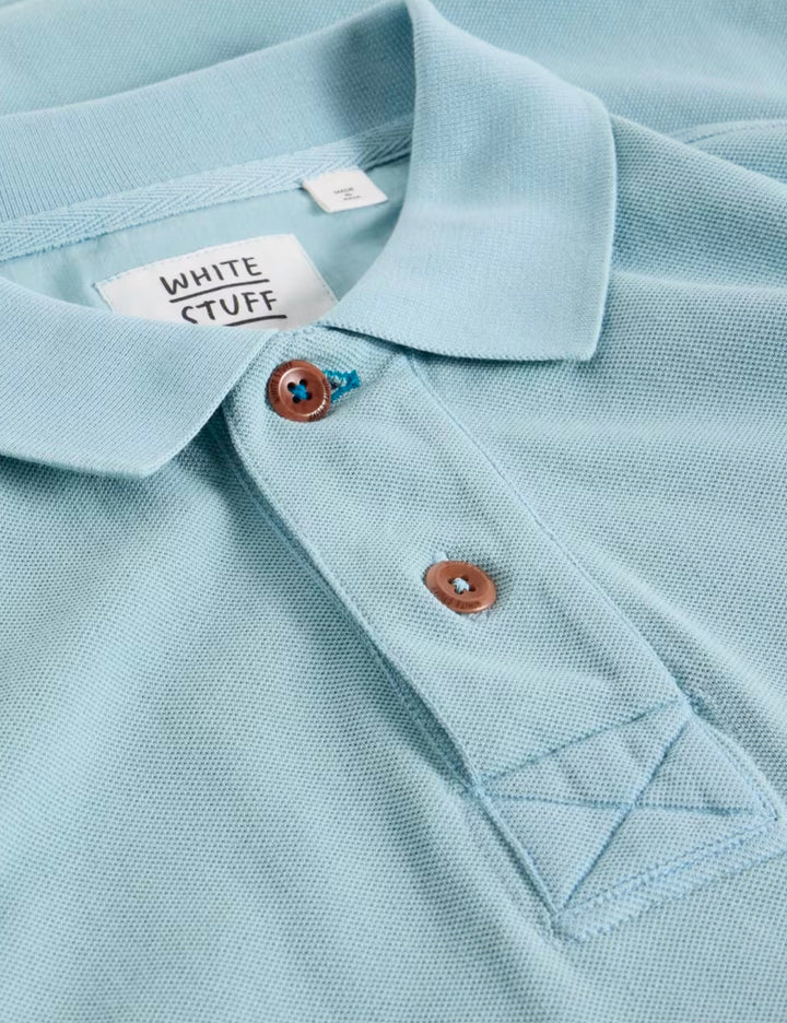 UTILITY POLO DUSTY BLUE