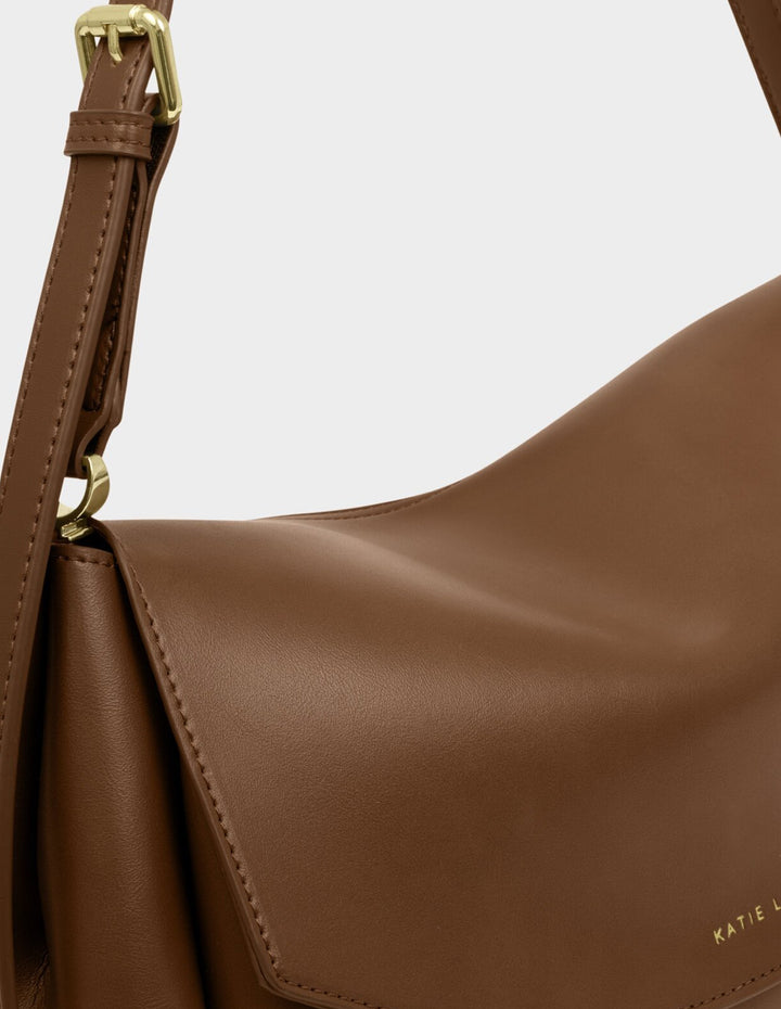 SLOANE SHOULDER BAG| DARK CHOCOLATE