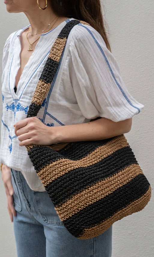 SESAME MARINA STRAW BAG