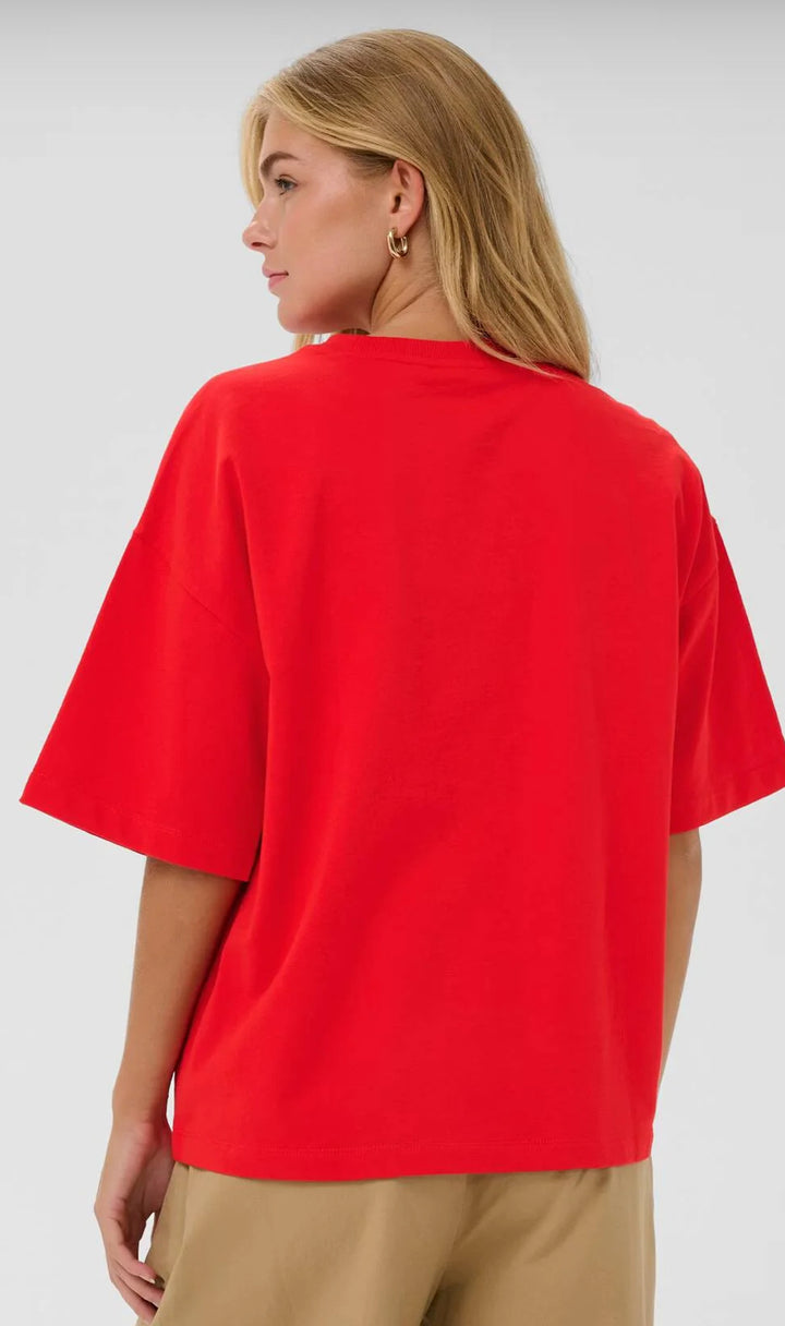 FIERY RED PANNA SWEATSHIRT