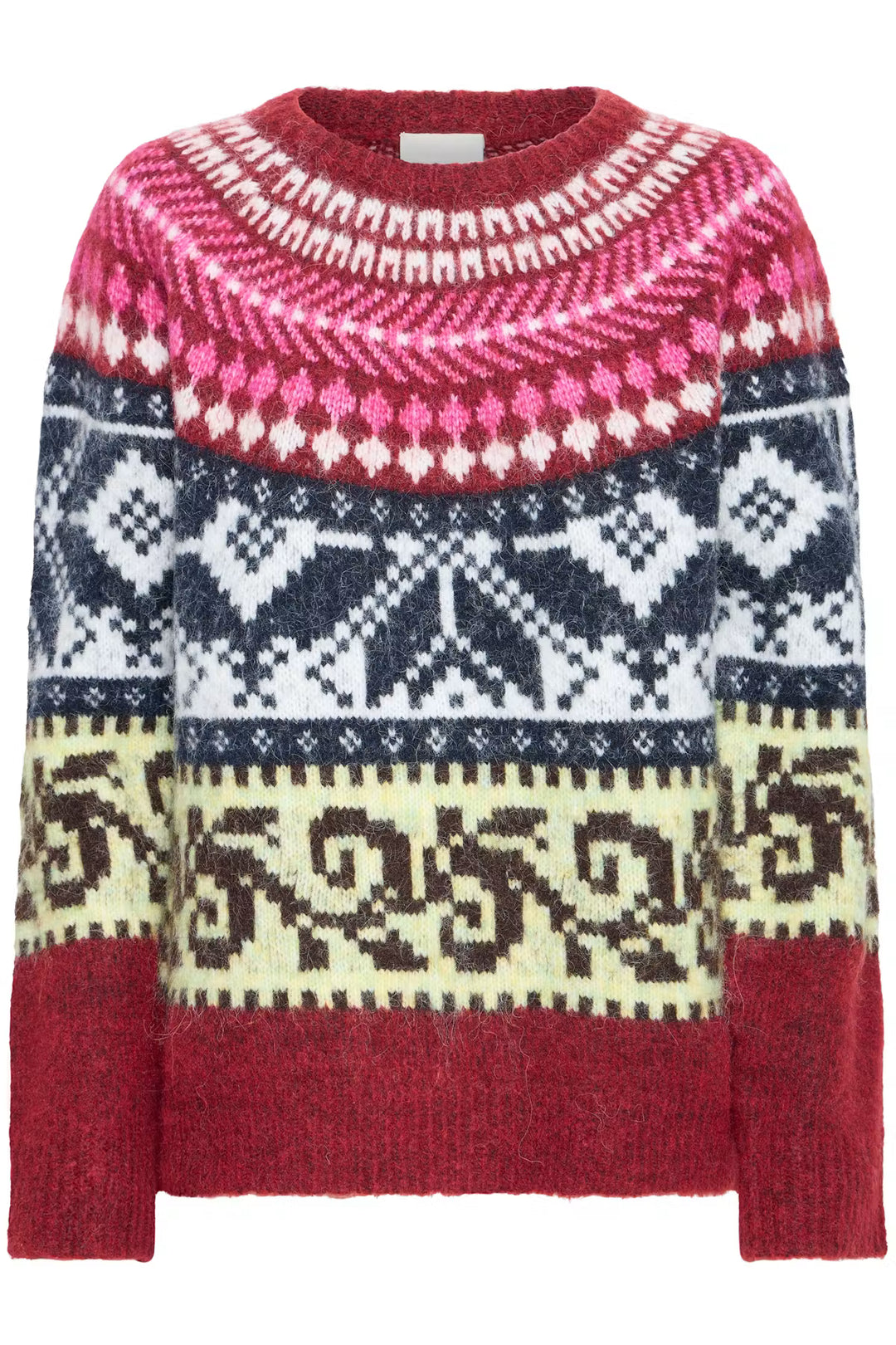 ICHI Cylle Long Sleeve Pullover