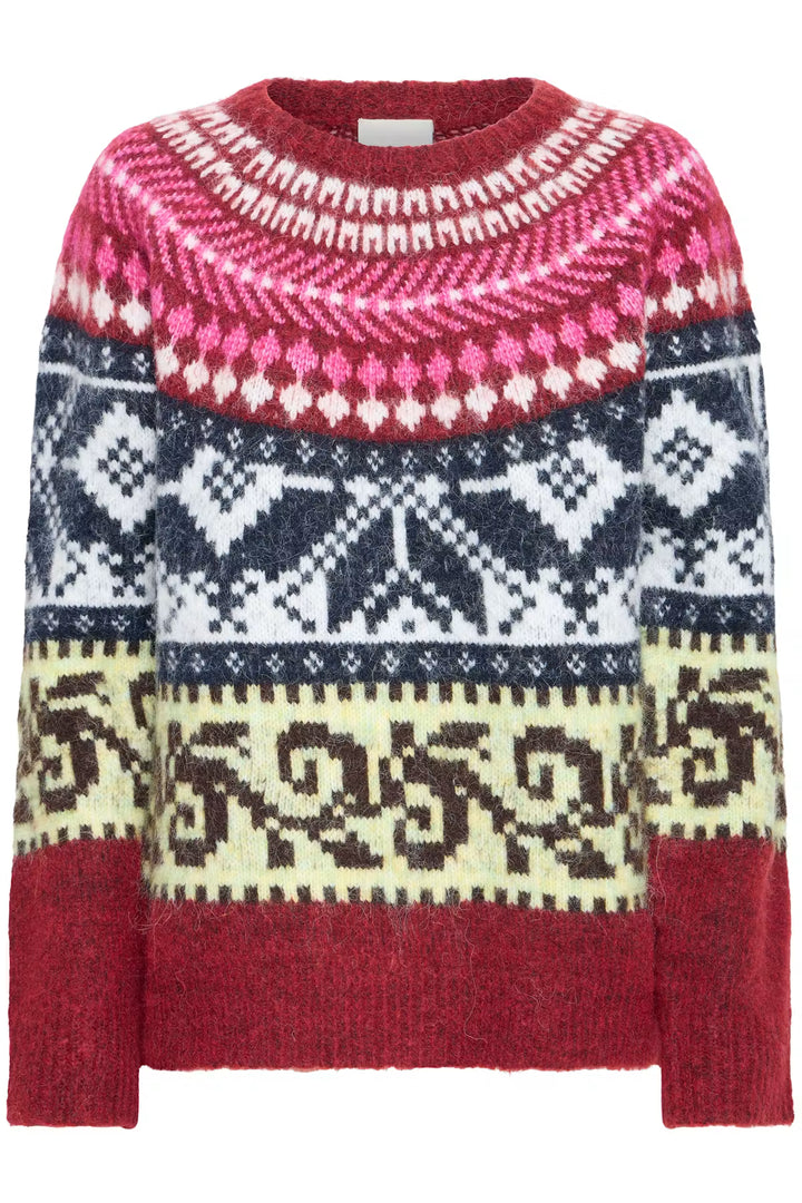 ICHI Cylle Long Sleeve Pullover