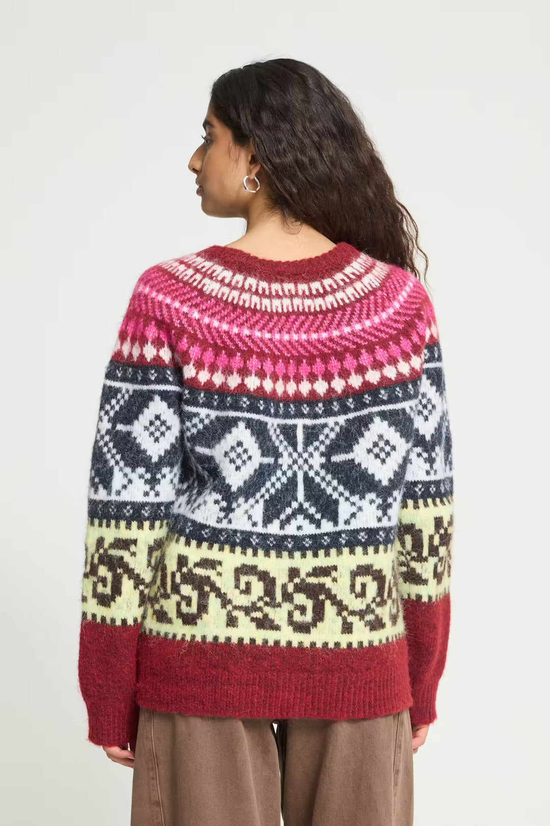 ICHI Cylle Long Sleeve Pullover