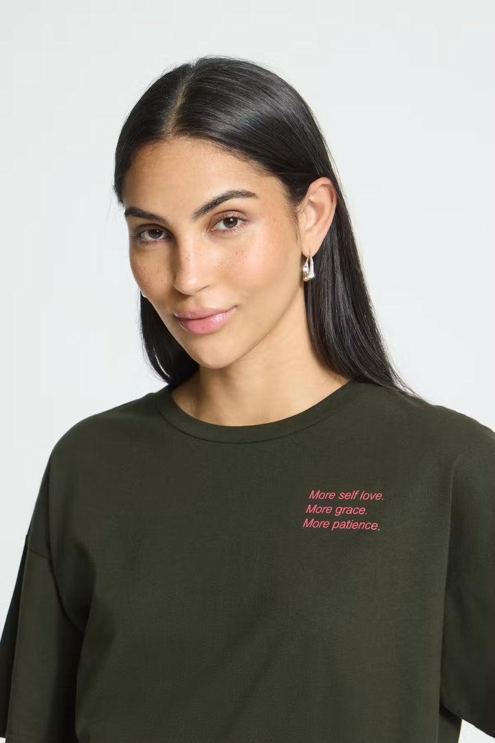 ICHI Kamille Loose Short Sleeve T-Shirt