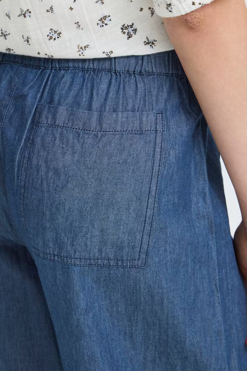 MID BLUE DENIM LARISSA TROUSER