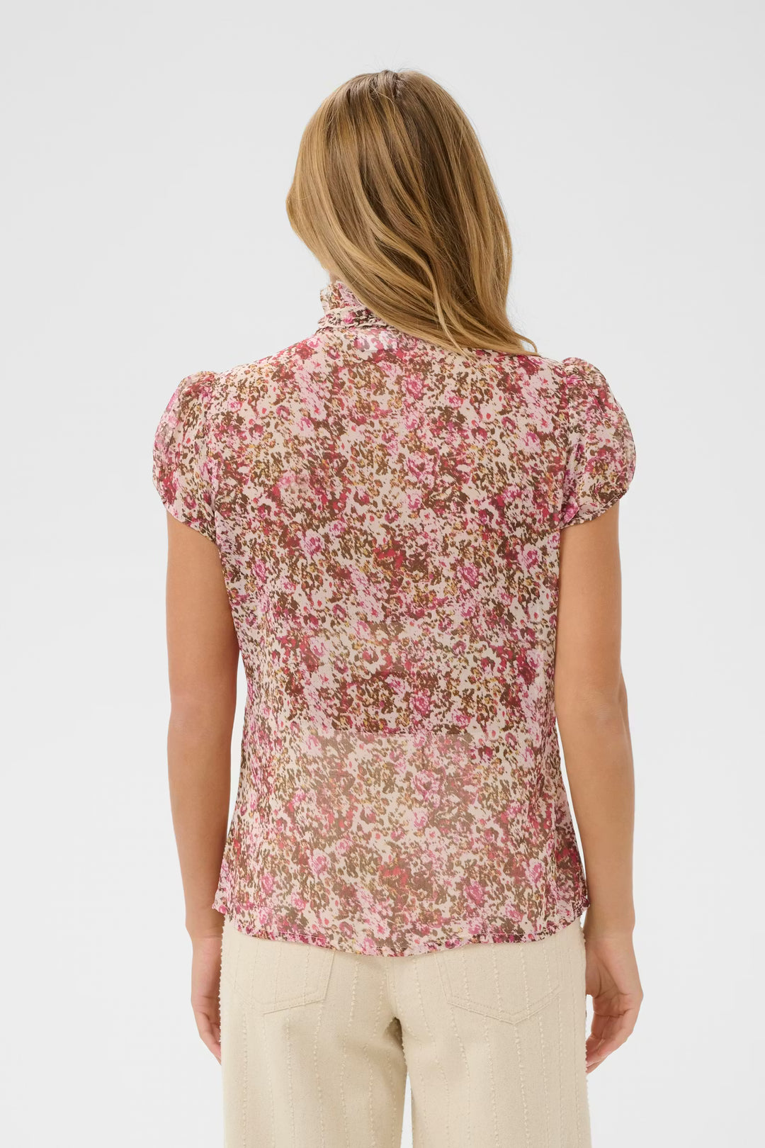 LILJA CRINKLE SHIRT PINK