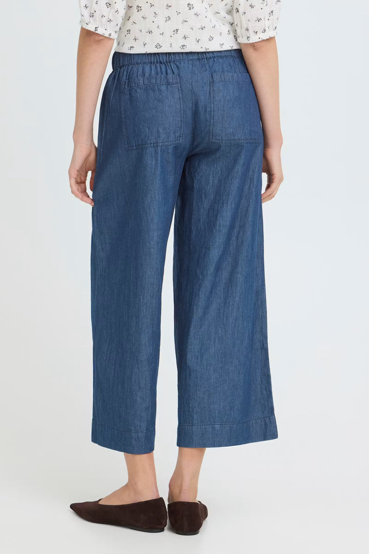 MID BLUE DENIM LARISSA TROUSER