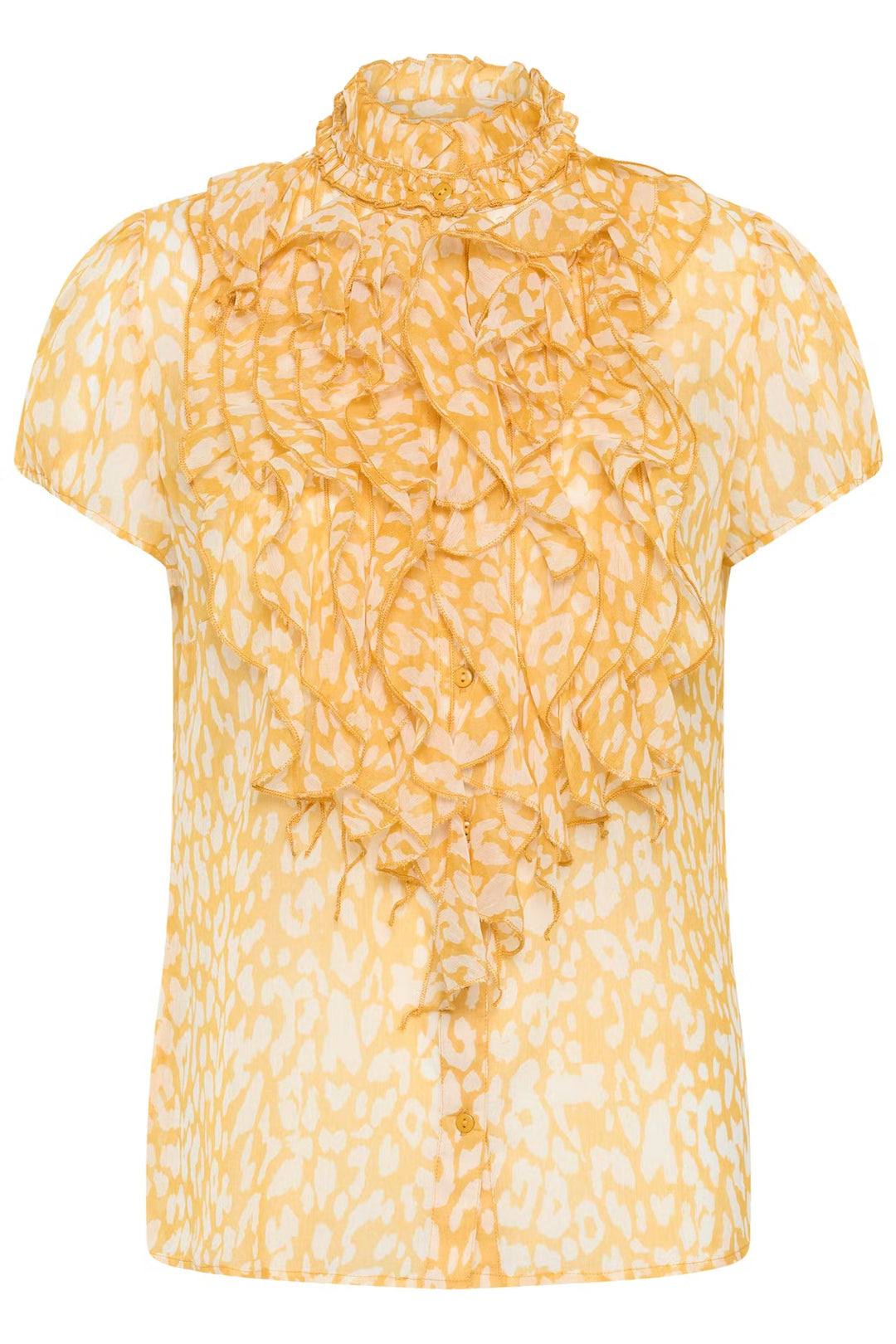 LILJA CRINKLE SHIRT APRICOT