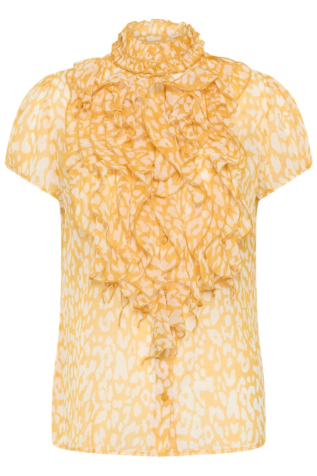 LILJA CRINKLE SHIRT APRICOT
