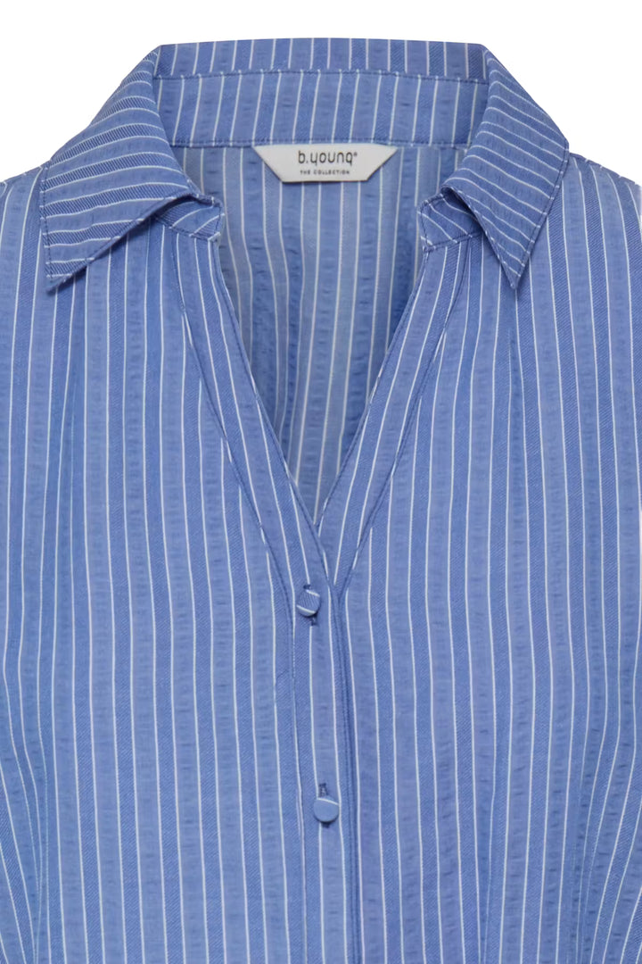 NEBULAS BLUE STRIPE JAIDEN SHIRT