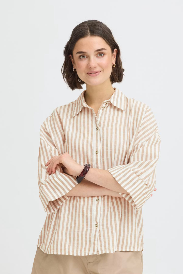 MOUNTAIN STRIPE PHEBE SHIRT