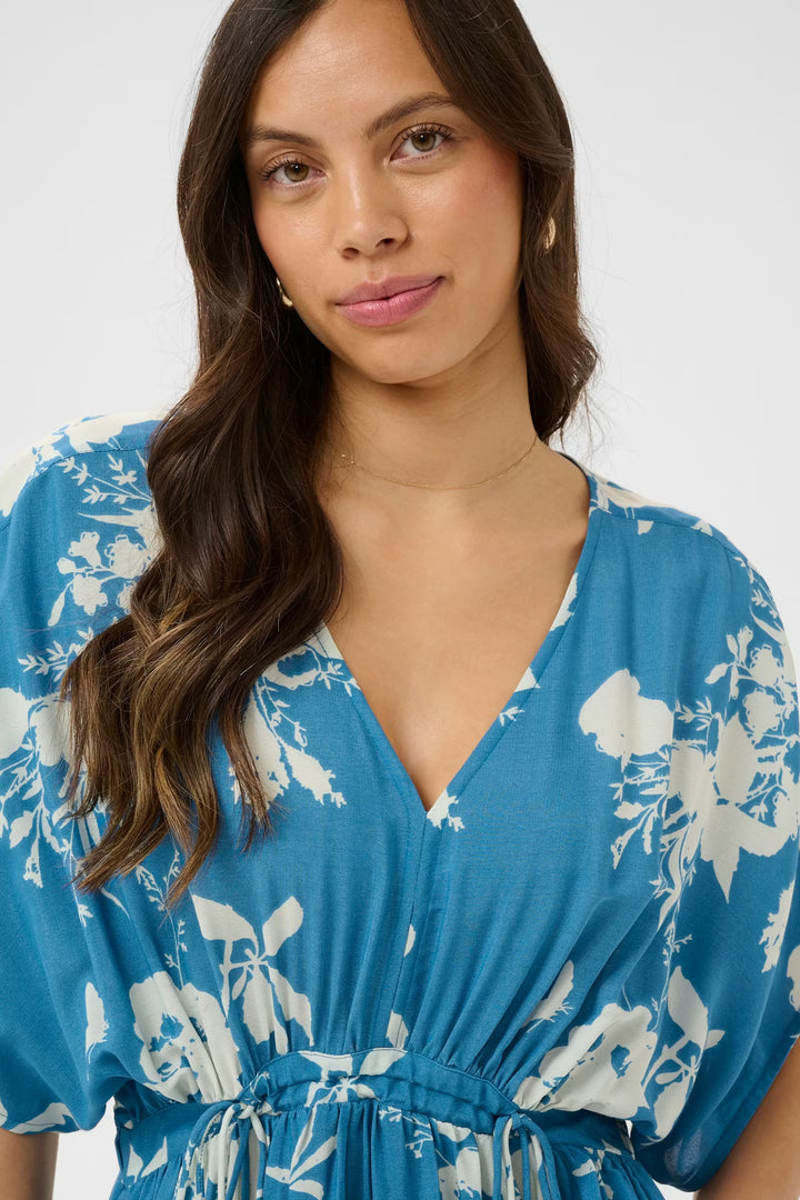 RASHEDASZ DRESS BLUE