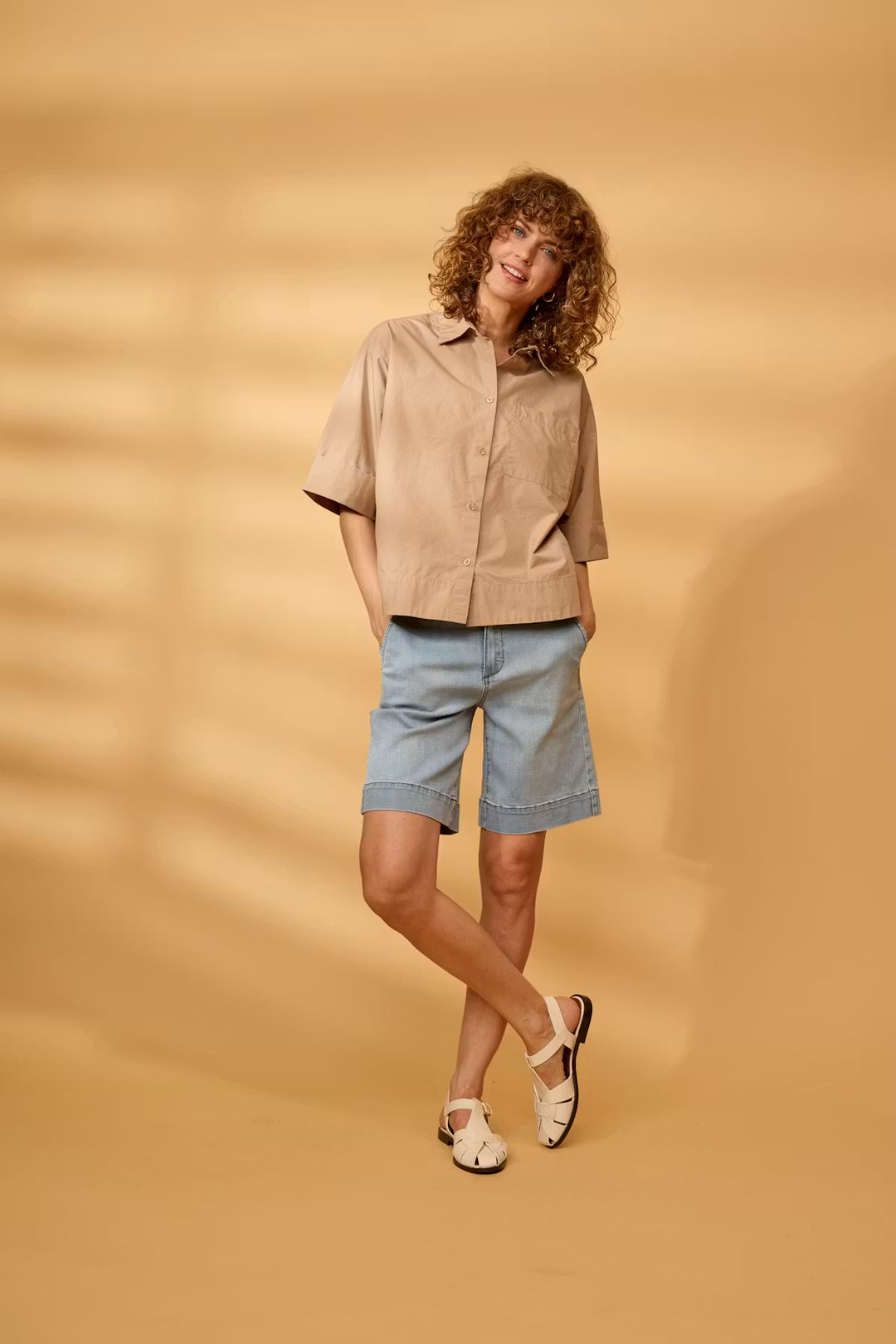 SAVANNAH TAN GITI SHIRT