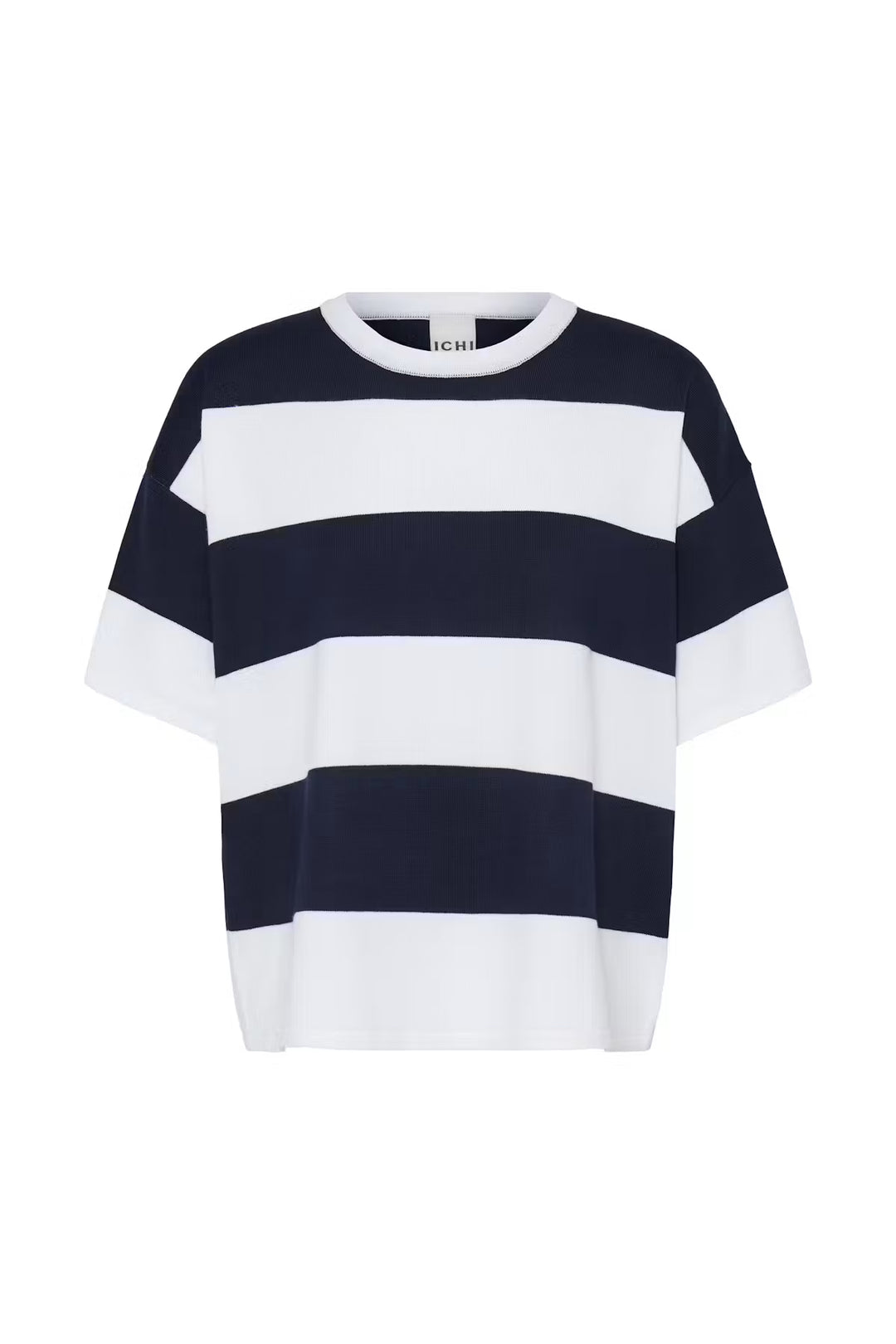 ICHI Luls Loose Short Sleeve Pullover