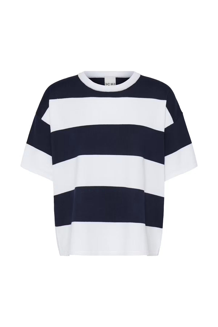 ICHI Luls Loose Short Sleeve Pullover