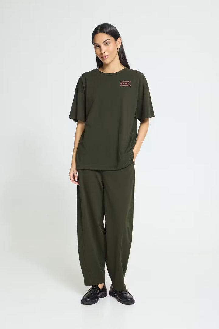 ICHI Kamille Loose Short Sleeve T-Shirt