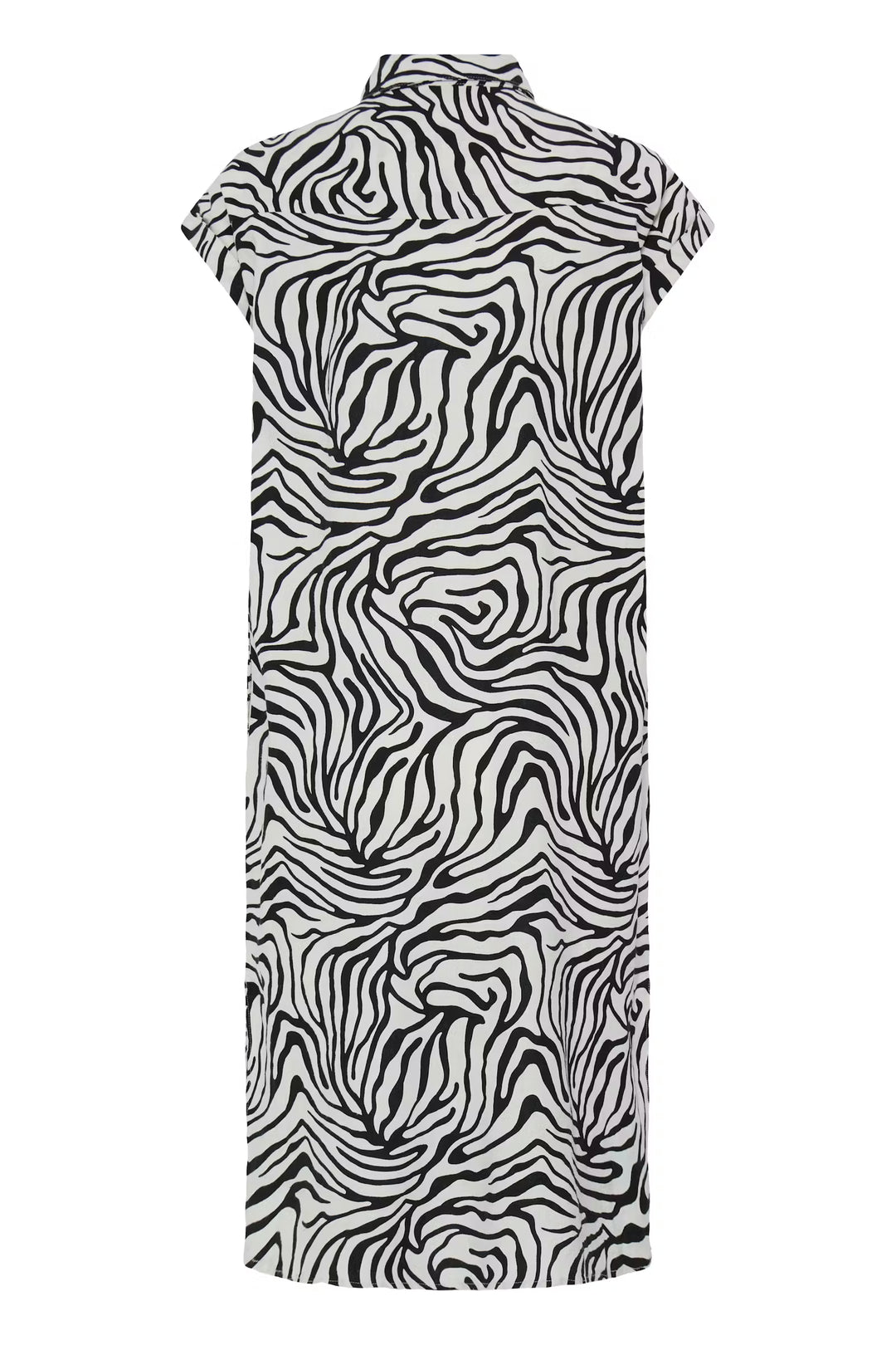 FALAKKA BUTTON DRESS - METEORITE ANIMAL