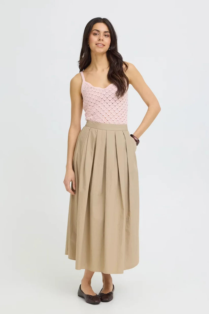 SAVANNAH TAN GITI SKIRT